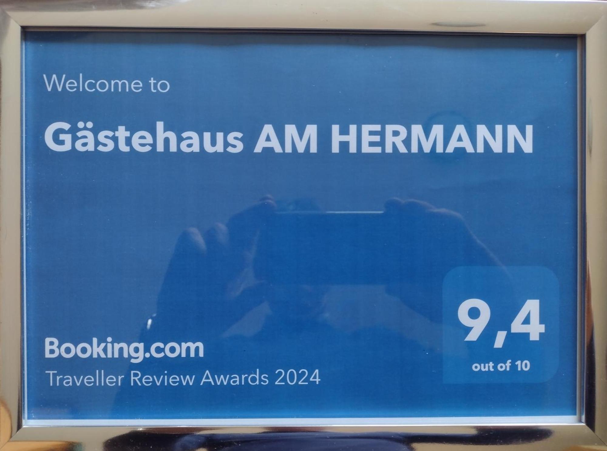 Gaestehaus Am Hermann Hörstel Eksteriør billede
